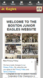 Mobile Screenshot of bostonjunioreagles.com